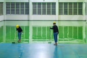 Image presents Can epoxy flooring enhance warehouse safety