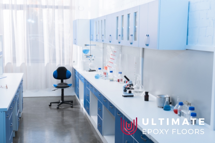 image presents Laboratory Epoxy Flooring 2